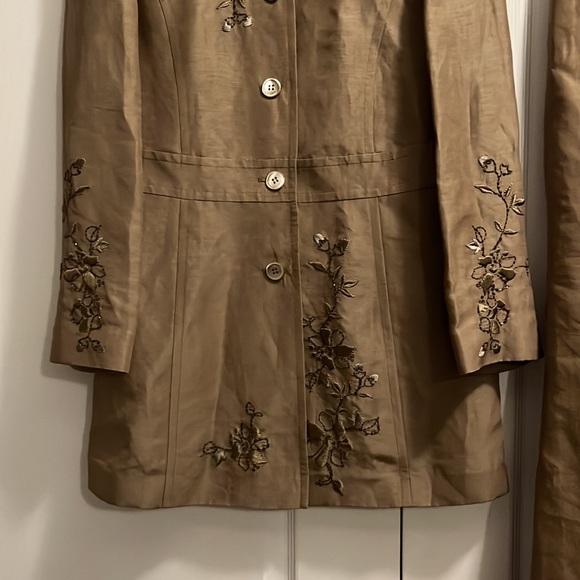 NWT silk and linen Planet pant suit - Picture 3 of 16